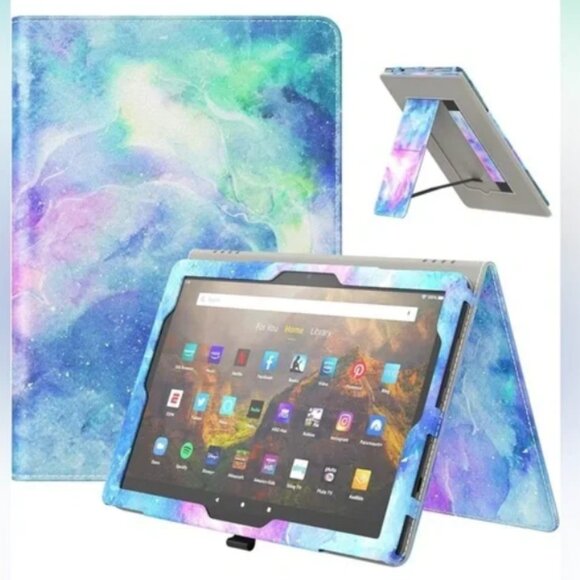 New in Box:  FIRE HD 10 Plus Tablet Case and Keyboard Bundle - Picture 4 of 13